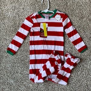 Christmas Baby Zipper Pajamas